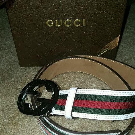 gucci belt red green white|gucci belt with snake buckle.